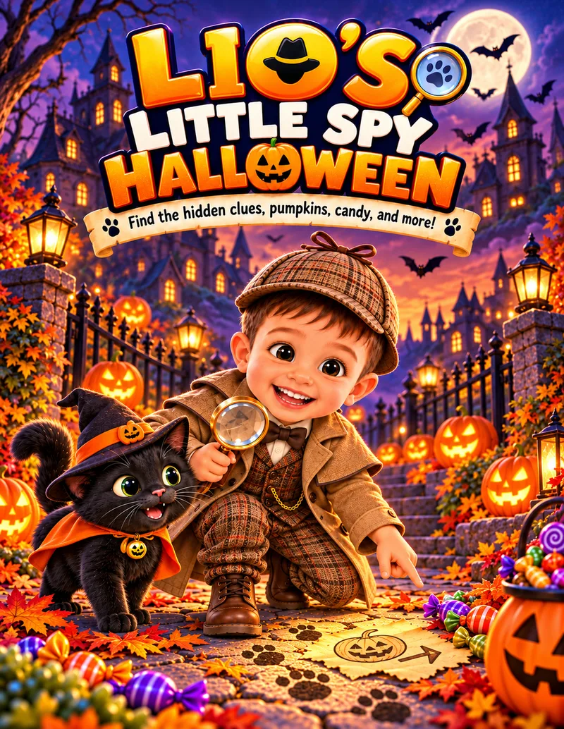 Cover of Lio's Little Spy Halloween